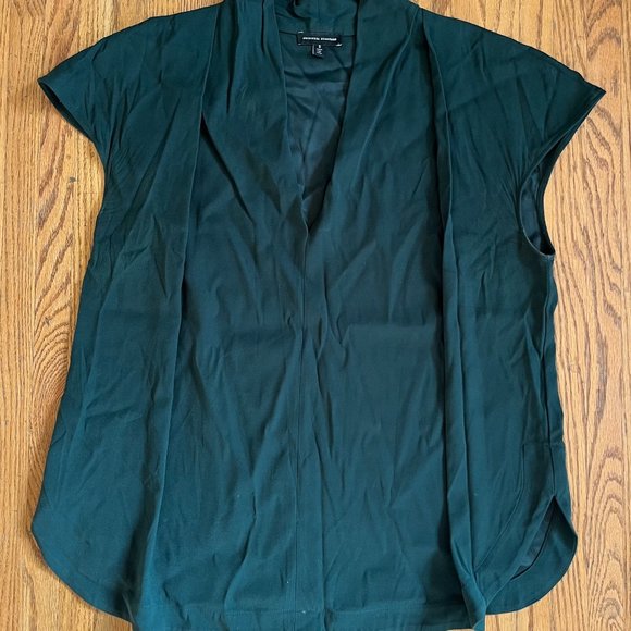 universal standard Tops - SOLD Universal Standard Green Viscose Sleeveless Tunic Shirt  Women's Size Small